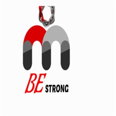 Be Strong  Small Garden Flag (Two Sides) from UrbanLoad.com Front
