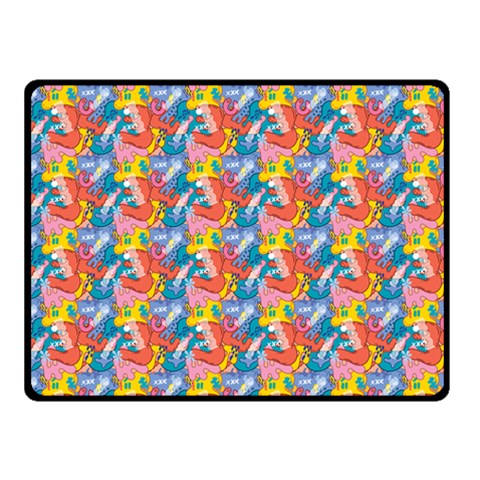 Abstract Pattern Fleece Blanket (Small) from UrbanLoad.com 50 x40  Blanket Front