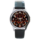 Year Of The Dragon Round Metal Watch