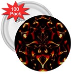 Year Of The Dragon 3  Buttons (100 pack) 