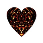 Year Of The Dragon Heart Magnet