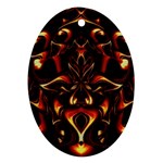 Year Of The Dragon Oval Ornament (Two Sides)