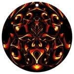Year Of The Dragon UV Print Acrylic Ornament Round