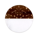 Year Of The Dragon Classic Marble Wood Coaster (Round) 