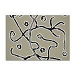 Sketchy abstract artistic print design Sticker A4 (100 pack)
