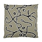 Sketchy abstract artistic print design Standard Cushion Case (One Side)