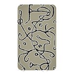 Sketchy abstract artistic print design Memory Card Reader (Rectangular)