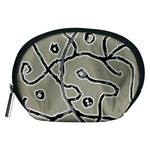 Sketchy abstract artistic print design Accessory Pouch (Medium)