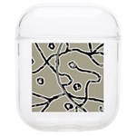 Sketchy abstract artistic print design Soft TPU AirPods 1/2 Case