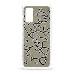 Sketchy abstract artistic print design Samsung Galaxy S20 6.2 Inch TPU UV Case