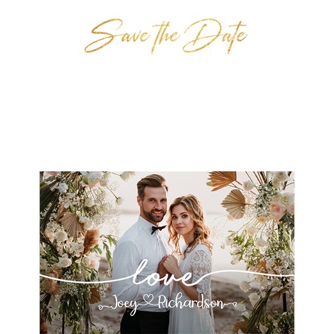 Personalized Wedding Gift Photo Any Text Name Large Memo Pad Large Memo Pads from UrbanLoad.com 4.125 x5.5  Memopad
