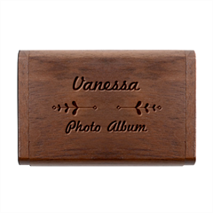Personalized Leaf Deco Name Wood Oval USB Flash Drive Wood Oval USB Flash Drive from UrbanLoad.com Box