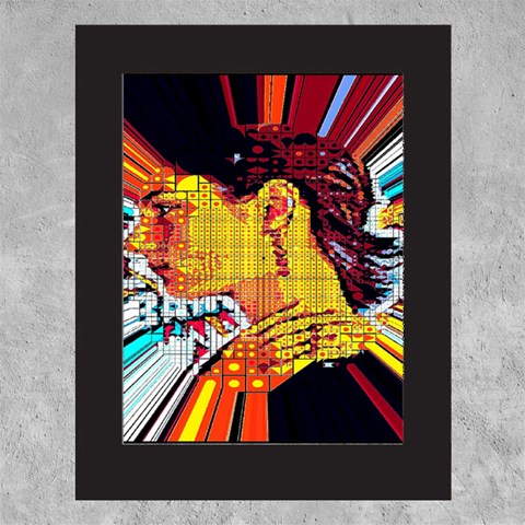 POP ARTIST Acrylic UV Print 5 /7  Tabletop/Wall Photo Frame from UrbanLoad.com Front
