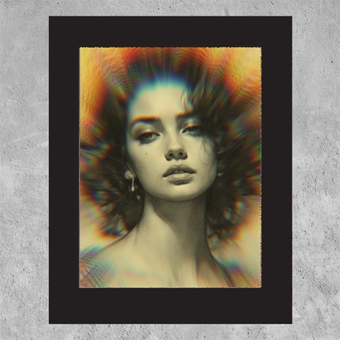 BEAUTIFUL STALLION Acrylic UV Print 5 /7  Tabletop/Wall Photo Frame from UrbanLoad.com Front