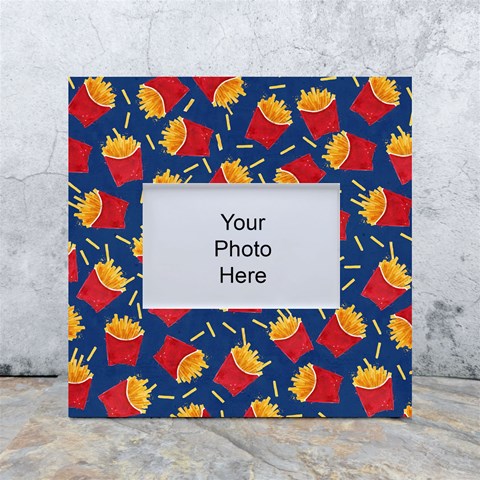 Fries White Box Photo Frame 4  x 6  from UrbanLoad.com Front
