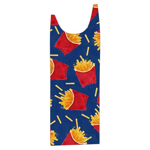 Fries Kids  Stylish Hooded Puffer Vest from UrbanLoad.com Front Right Side