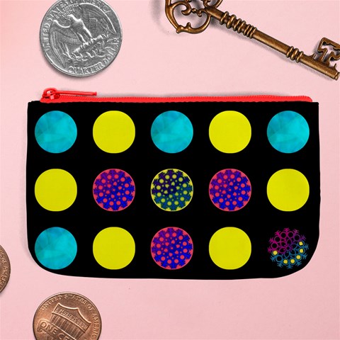 Large Coin Purse Colorful from UrbanLoad.com Front