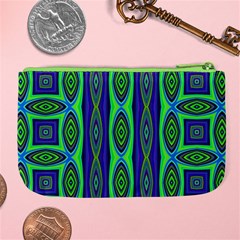 Large Coin Purse Blue Green from UrbanLoad.com Back