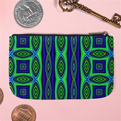 Large Coin Purse Blue Green from UrbanLoad.com Back