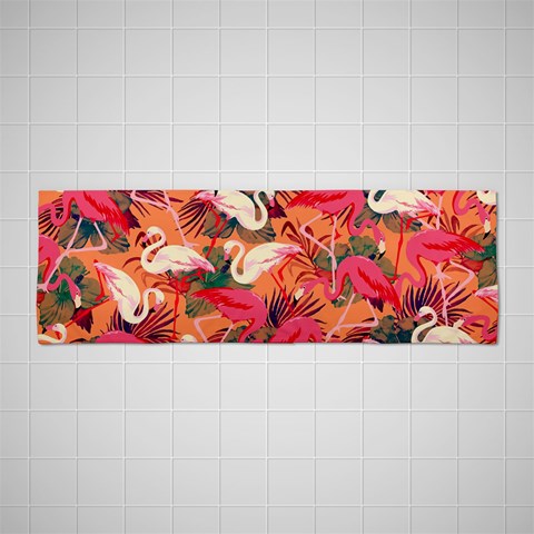Flamingo 39 X13  Super Absorbent Bath Towel from UrbanLoad.com Front