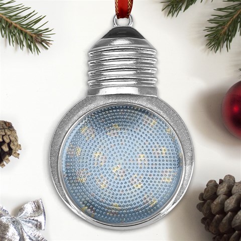 Bluey, Bluey merch, Bluey pattern, Bluey Bluey, bingo, Bluey design, bluey dog Metal Light Bulb Shape Ornament from UrbanLoad.com Front