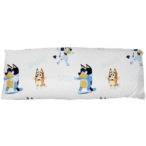 Bluey, Bluey merch, Bluey pattern, Bluey Bluey, bingo, Bluey design, bluey dog 67 x25  Body Pillow Case Dakimakura (Two Sides) from UrbanLoad.com Front