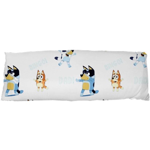 Bluey, Bluey merch, Bluey pattern, Bluey Bluey, bingo, Bluey design, bluey dog 71 x25  Body Pillow Case Dakimakura (Two Sides) from UrbanLoad.com Front