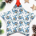 Bluey, Bluey merch, Bluey pattern, Bluey Bluey, bingo, Bluey design, bluey dog Ornament (Star) Bluey, Bluey merch, Bluey pattern, Bluey Bluey, bingo, Bluey design, bluey dog Ornament (Star)