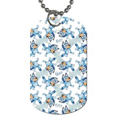 Bluey, Bluey merch, Bluey pattern, Bluey Bluey, bingo, Bluey design, bluey dog Dog Tag (Two Sides) from UrbanLoad.com Back