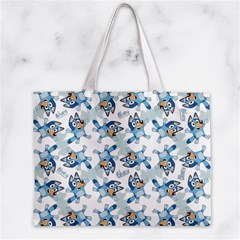 Bluey, Bluey merch, Bluey pattern, Bluey Bluey, bingo, Bluey design, bluey dog Zipper Mini Tote Bag from UrbanLoad.com Front