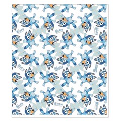 Bluey, Bluey merch, Bluey pattern, Bluey Bluey, bingo, Bluey design, bluey dog Duvet Cover Double Side (California King Size) from UrbanLoad.com Back