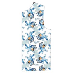 Bluey, Bluey merch, Bluey pattern, Bluey Bluey, bingo, Bluey design, bluey dog Kid s Button Up Puffer Vest from UrbanLoad.com Front Left