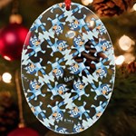 Bluey, Bluey merch, Bluey pattern, Bluey Bluey, bingo, Bluey design, bluey dog UV Print Acrylic Ornament Oval Bluey, Bluey merch, Bluey pattern, Bluey Bluey, bingo, Bluey design, bluey dog UV Print Acrylic Ornament Oval