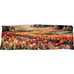 Tulips Field Tree 71 x25  Body Pillow Case Dakimakura (Two Sides)