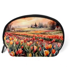 Tulips Field Tree Accessory Pouch (Large) from UrbanLoad.com Back