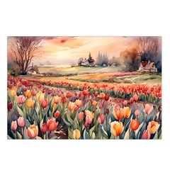 Tulips Field Tree Belt Pouch Bag (Small) from UrbanLoad.com Loop