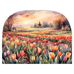Tulips Field Tree Make Up Case (Medium) from UrbanLoad.com Front
