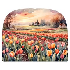 Tulips Field Tree Make Up Case (Large) from UrbanLoad.com Front