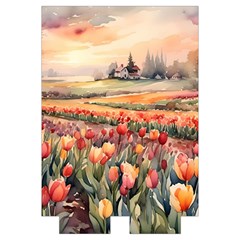 Tulips Field Tree Automatic Folding Umbrella with Case (Large) from UrbanLoad.com Case