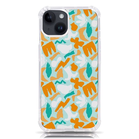 Design Pattern Seamless Tropical iPhone 14 TPU UV Print Case from UrbanLoad.com Front