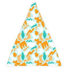 Design Pattern Seamless Tropical Automatic Folding Umbrella with Case (Medium) from UrbanLoad.com 17.22 x19.95  Umbrella - 2