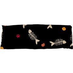 Pattern Design Seamless Fishbone 71 x25  Body Pillow Case Dakimakura (Two Sides) from UrbanLoad.com Back