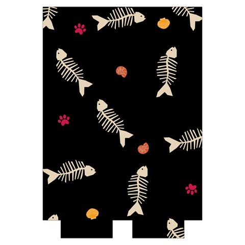Pattern Design Seamless Fishbone Automatic Folding Umbrella with Case (Medium) from UrbanLoad.com Case
