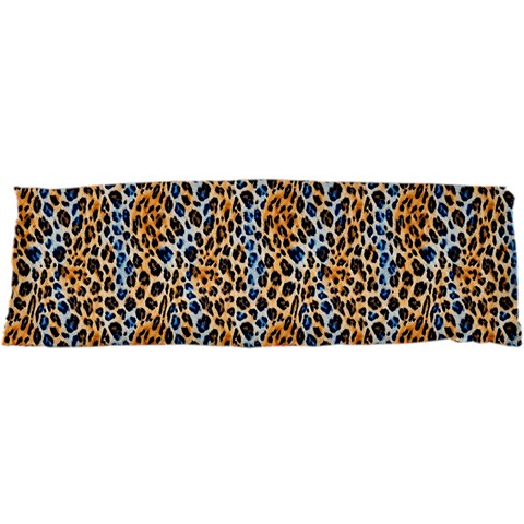 Blue Brown Leopard 63 x21  Body Pillow Case Dakimakura (Two Sides) from UrbanLoad.com Front