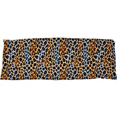 Blue Brown Leopard 67 x25  Body Pillow Case Dakimakura (Two Sides) from UrbanLoad.com Front