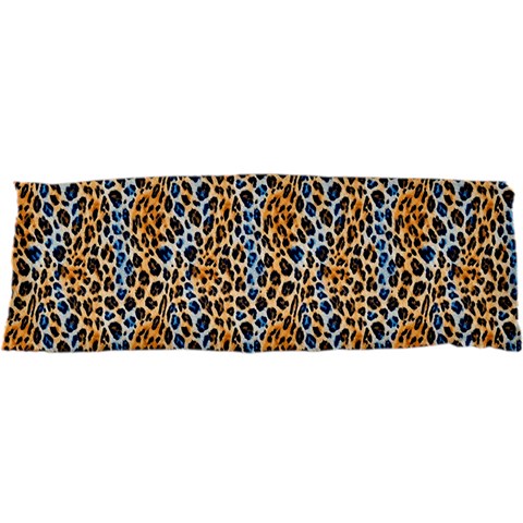 Blue Brown Leopard 71 x25  Body Pillow Case Dakimakura (Two Sides) from UrbanLoad.com Front