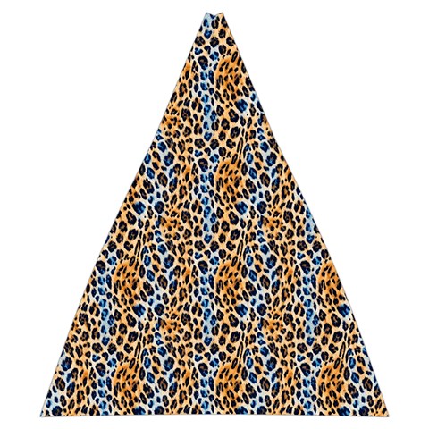 Blue Brown Leopard Automatic Folding Umbrella with Case (Medium) from UrbanLoad.com 17.22 x19.95  Umbrella - 1