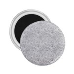 Light Grey Snake 2.25  Magnets