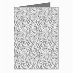 Light Grey Snake Greeting Card from UrbanLoad.com Left