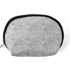 Light Grey Snake Accessory Pouch (Medium) from UrbanLoad.com Back